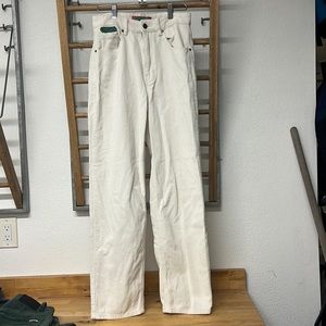ZUMIEZ Empyre Tori Off-White Corduroy Skate Pants